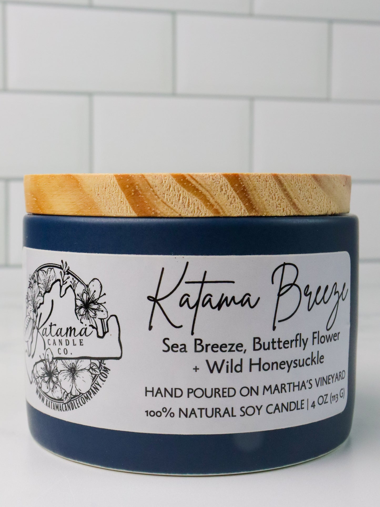 Katama Breeze Soy Candle (4oz)